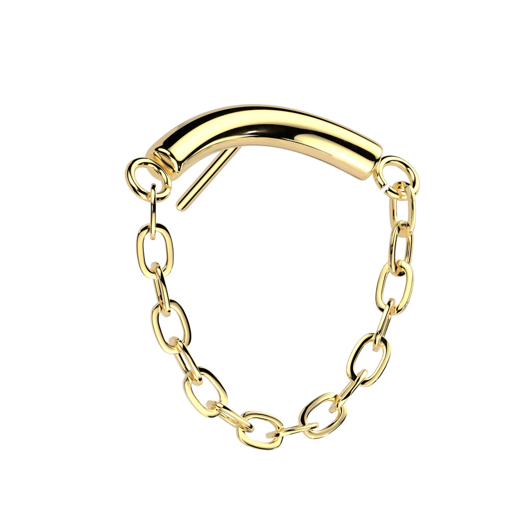 Hidden Helix Curved Bar Chain