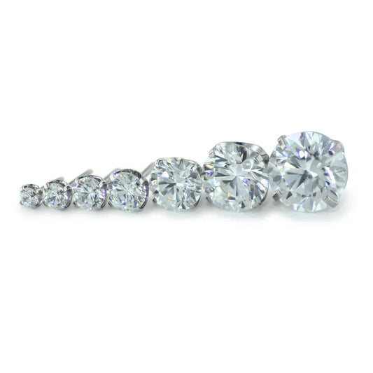 Prong Set CZ Round Gems
