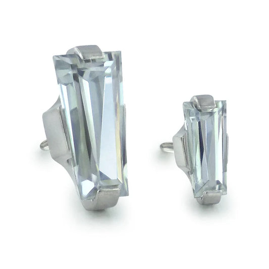 Baguette Cut Prong Set Gems