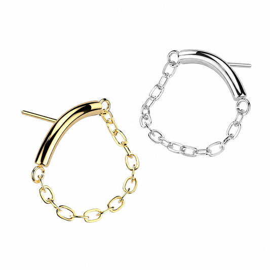 Hidden Helix Curved Bar Chain