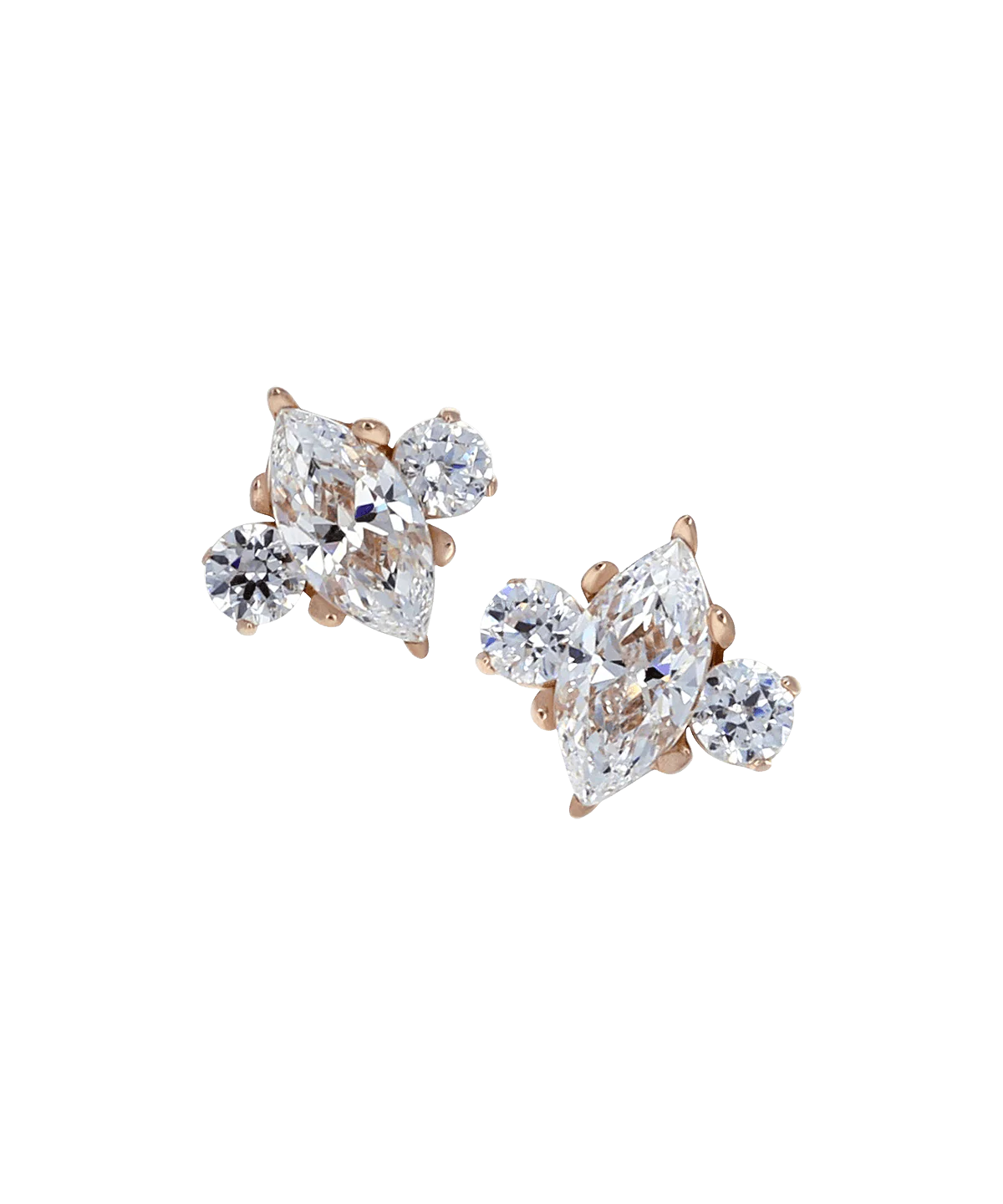 Marquise End with Side Accents